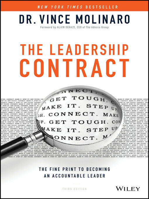 Title details for The Leadership Contract by Vince Molinaro - Available